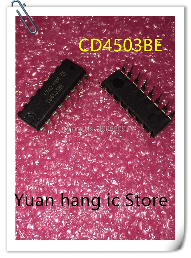 

10PCS/LOT CD4503BE CD4503 DIP-16 Logical IC NEW