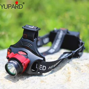 

YUPARD XML T6 1000 Lumens Linterna frontal LED Headlamp IR SENSOR induction Headlight head flashlight+18650 Battery+AC Charger