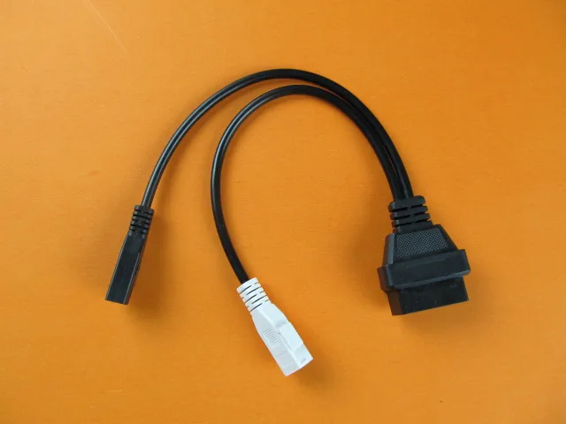 Obd ii кабель для подключения OBD 16 P Женский к A UDI 2 + skoda vw vag KKL 2x2 до контактов OBD2