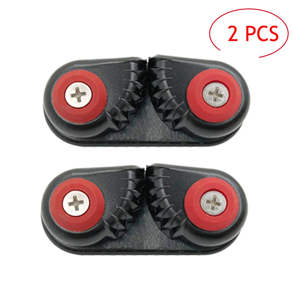 

1/2PCS Rowing Boat Fast Entry Cleats Canoe Kayak Cam Cleat Kayak Accessories Sailing Inflatable Boat Aluminum Cam Cleats
