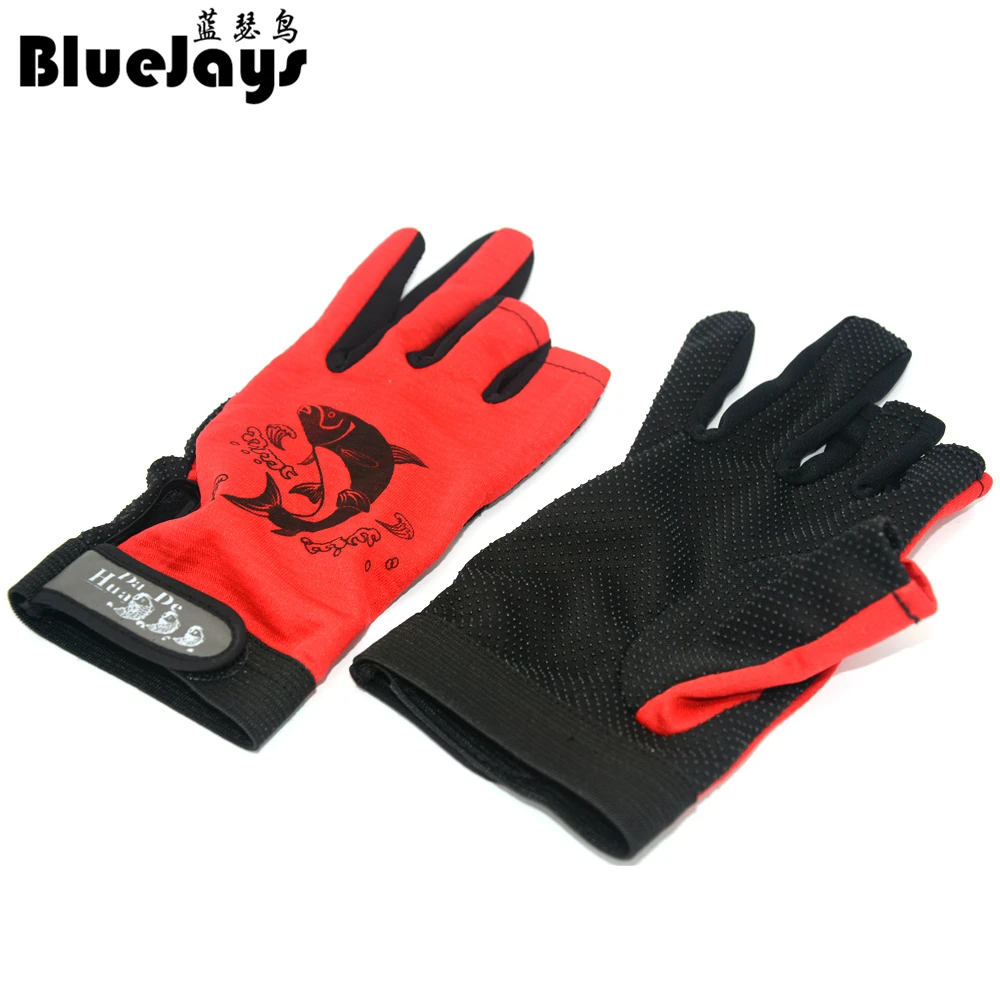 BlueJays высококачественные рыболовные перчатки противоскользящий для улицы спортивные Нескользящие велосипедные перчатки варежки
