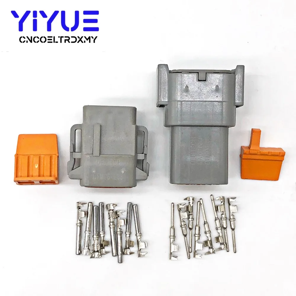 8 Pin Waterproof Automotive Connectors DTM  (2)