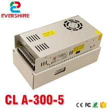 DC 5V 60A 300W Профессиональный низкая стоимость высокая надежность одиночный выход светодиодный дисплей Импульсный источник питания A-300-5 с EMC& Безопасность