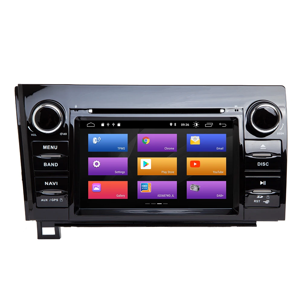 Flash Deal Josmile 2 Din Android 9.0 Car DVD Player For Toyota Sequoia Toyota Tundra 2007 2008 2009 2010 2011 2012 2013 Autoradio Wifi IPS 1