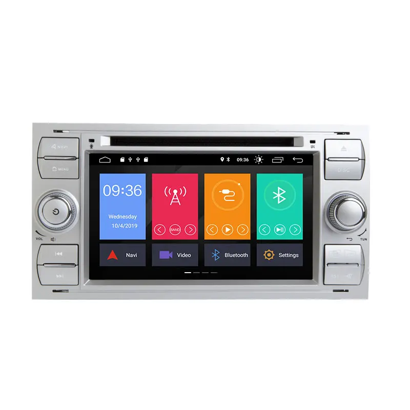 Flash Deal Autoradio 2Din Android Car Stereo DVD Multimedia Player For Ford Focus 2 Mondeo 4 C-Max S-Max Ford Fiesta Kuga Fusion Galaxy DSP 1