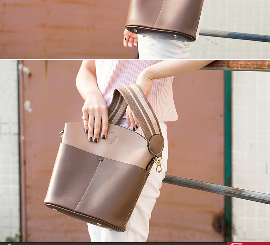 ESUFEIR женская сумка-мессенджер из натуральной кожи, модная дизайнерская сумка на плечо, женская сумка-мешок, Брендовые женские сумки через плечо