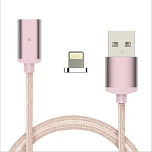 Nylon Magnetic Micro USB Adapter For Sync For Type-C Data Cable Fast Charging Both For iphone Android P45