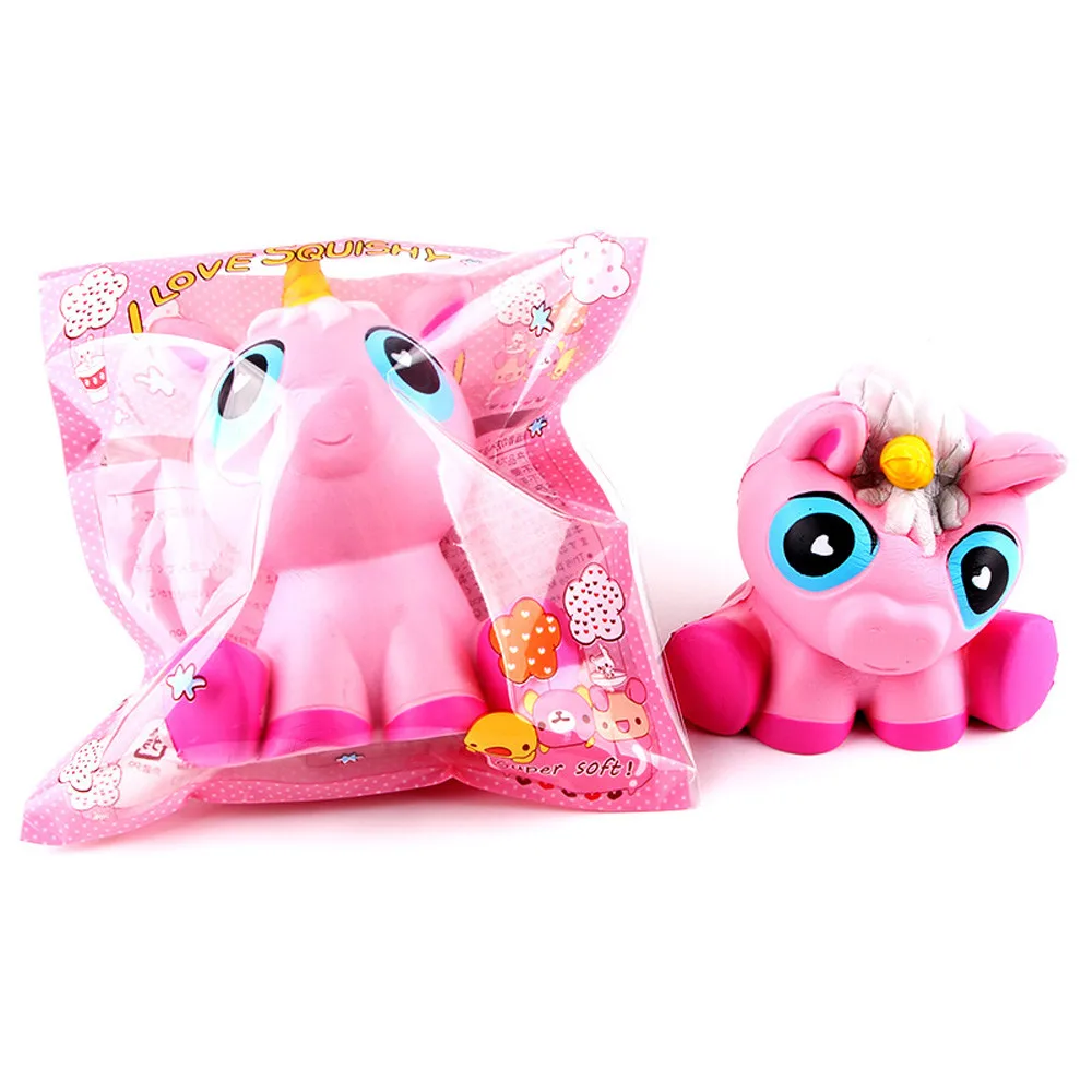 Yoleo 14 см прекрасный розовый разноцветный крем ароматизированный мягкий Рождественские подарки медленно нарастающее при сжатии игрушка для детей, игрушка для снятия стресса