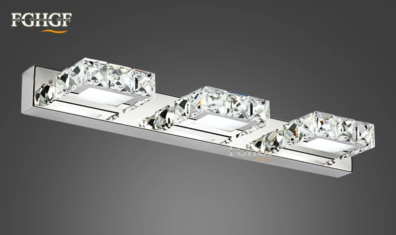 LED Crystal Wall Mirror Lamp Fashion Wall Light LED Bedroom Sconce Creative Personality Sitting Room Corridor Lamps Lighting (4)