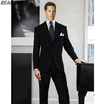 

prom suits for men tuxedos for groom suit slim fit custom made 2020