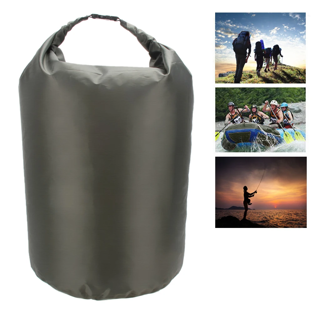 

Waterproof Bag Dry Bag 70L Storage Water Resistant bag Army Green backpack For Outdoor Kayak Camping Equipment River Trekking