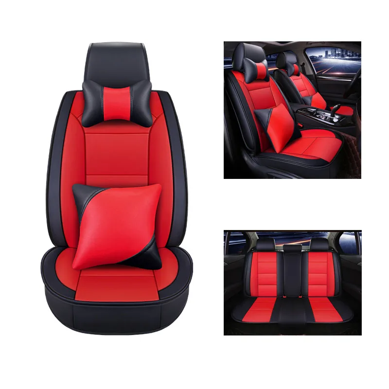 

WLMWL Universal Leather Car seat cover for Honda all models CRV XRV Odyssey city crosstour civic crider vezel fit accord