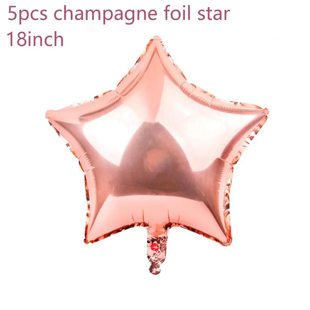 Шарики в виде бутылок шампанского воздушный шар с дизайном «любовь», Свадебная вечеринка, подарок на день Святого Валентина, Свадебный декор - Цвет: champagne star