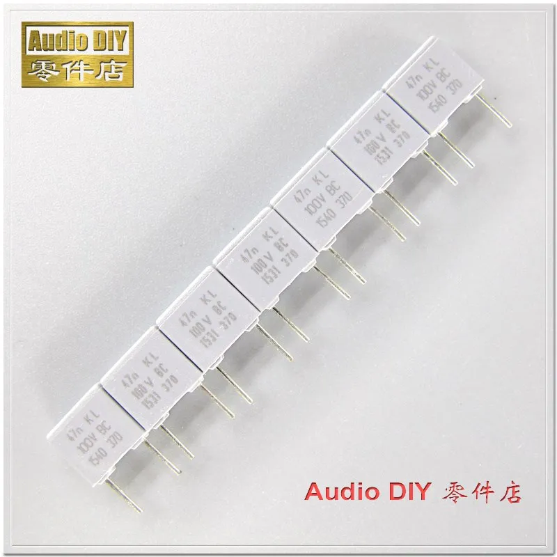 20шт/100 шт BC MKT370 серия 0 047 мкФ 100В 100V0.047uF 10% пленочный конденсатор 47nF 100V47nF 473 100V473 |