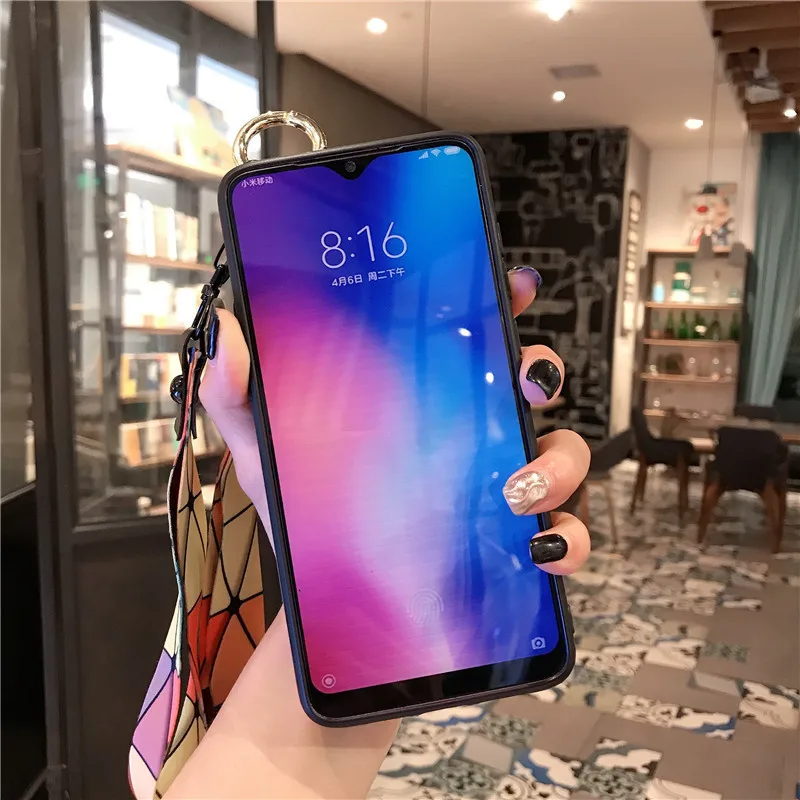 Чехол для Xiaomi Mi 9 8 SE Матовые чехлы телефонов с подставкой Redmi Note 5 7 мягкий чехол из