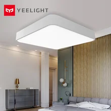 Xiaomi mi Yee светильник, умный квадратный светодиодный потолочный светильник плюс, умный голосовой светильник/mi home APP, управление для спальни, гостиной