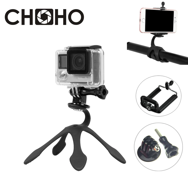 

Mini Tripod Portable Light Stand table Tripode octopus Gecko Supportor Live Show Holder For Camera Cellphone Gopro Xiao Yi SJCAM