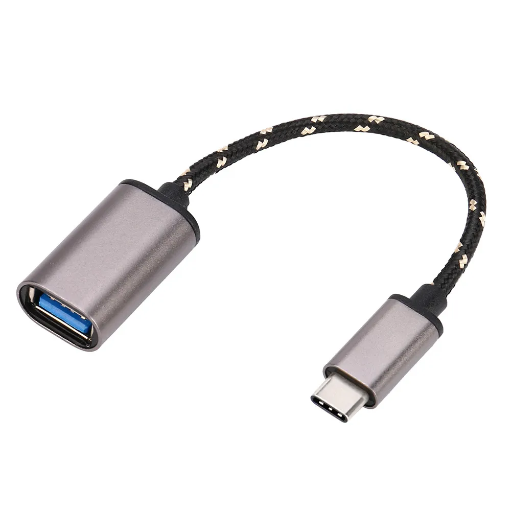 Type-C USB-C OTG usb-адаптер, кабель 3,1 штекер USB 2,0 type-A разъем адаптера для телефонов Android#3 - Цвет: A