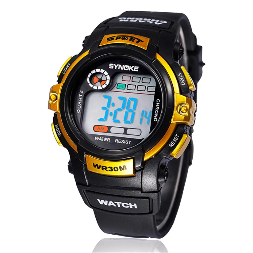

Perfect Gift Multifunction Boy Digital LED Quartz Alarm Date Sports Waterproof Wrist Watch lervert dropship Jan9-17 H0