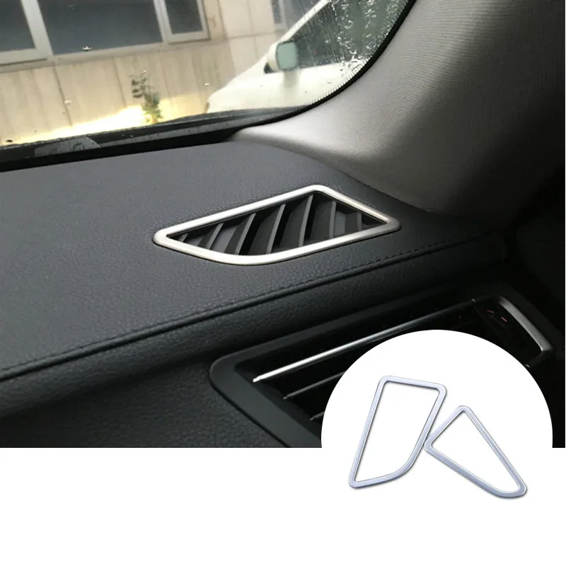 

For BMW 7 Series F01 Inner Dashboard Side Air Vent Outlet Cover 2010-2015 2pcs
