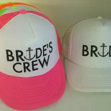 На заказ жениха Crew Anchor свадебные подружки невесты девичник Mesh Trucker бейсболки для дальнобойщика шапки вечерние сувениры