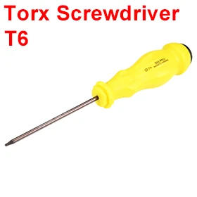 Uxcell Hot Sale 1 Pcs Magnetic T6 Torx Screwdriver with 3 Inch S2 Steel Shaft