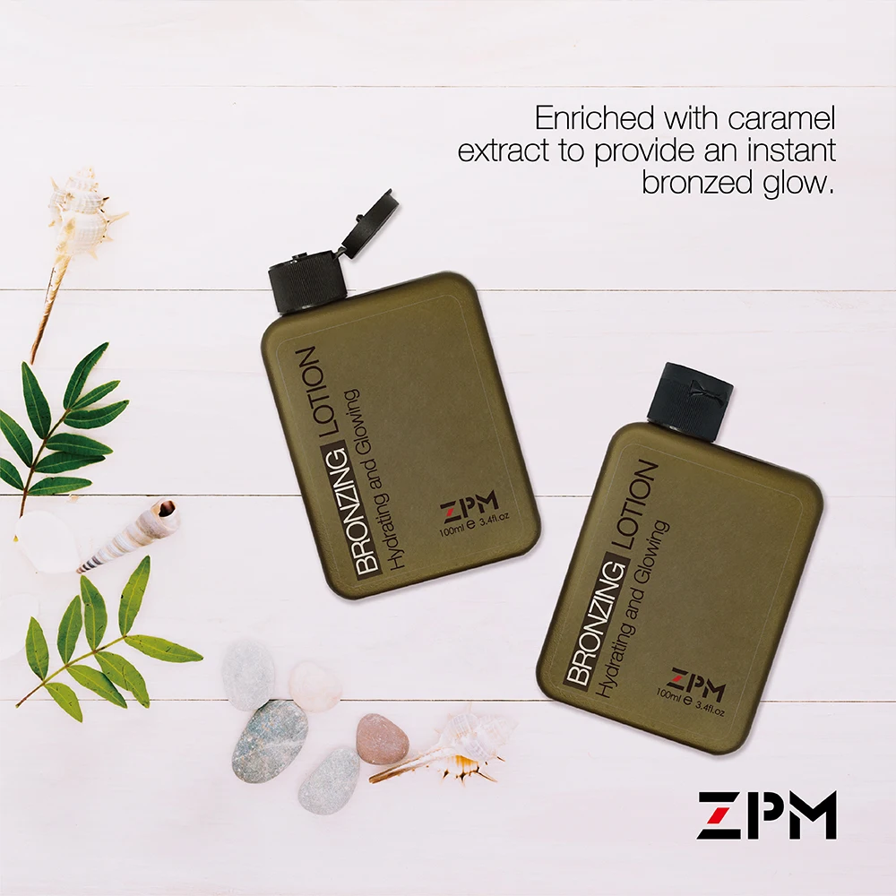 Bronzeador de Solário Creme de Solário de Longa Duração com Vitamina e Hidratante Creme Natural Hipoalérgico Zpm 100ml 4 High Quality Beleza e saúde