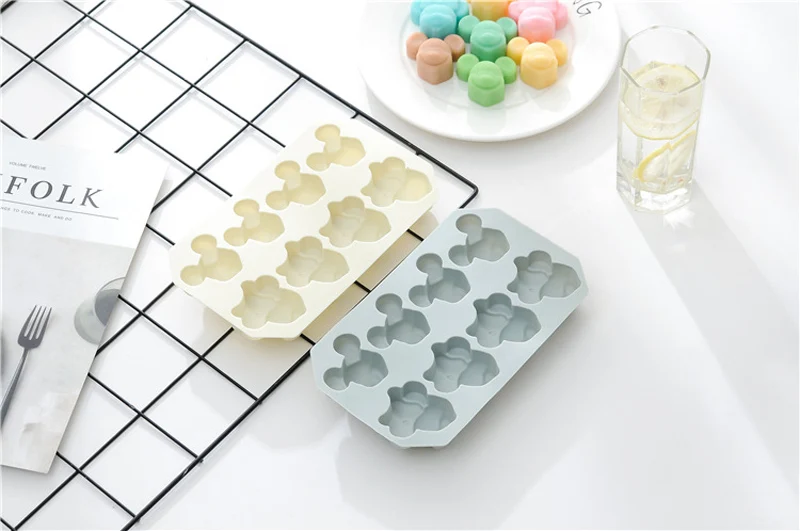 Cartoon Silicone Cake Mold Dessert Baking Tools Non-stick Cake Mold Jelly&Candy Handmade Soap Mold 3D Cake Decoration   (12)