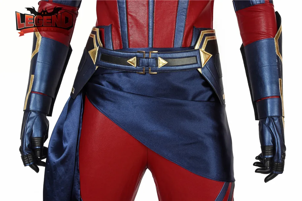 Carol Danvers Марвел Капитан костюм Мстители 4 эндигра Марвел Капитан костюмы косплей костюм на Хэллоуин костюм Карол данверс