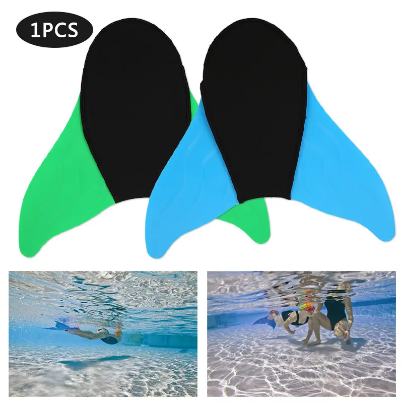 

3 Colors Child Lightweight Swim One-Piece Pedal Swimming Tool Deep Sea Training Flippers Hand Web Fins Outdoor Sport Diving