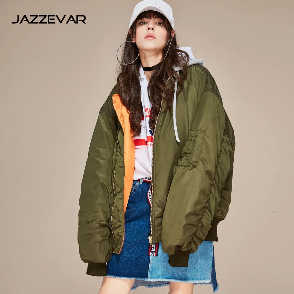 

2017 winter new cotton coat Yang Mi the same bag big size oversize bread coat Hooded Coat, cotton jacket, jacket.