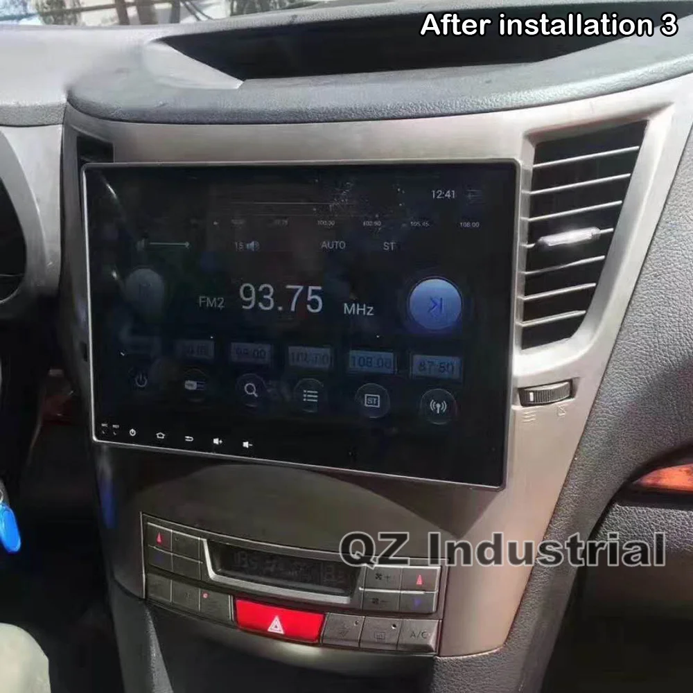 Sale QZ industrial HD 10.2" IPS 2.5D Android 8.1 T3 for Subaru Outback Legacy Car Radio dvd player with 3G 4G GPS WIFI Navi Radio RDS 5