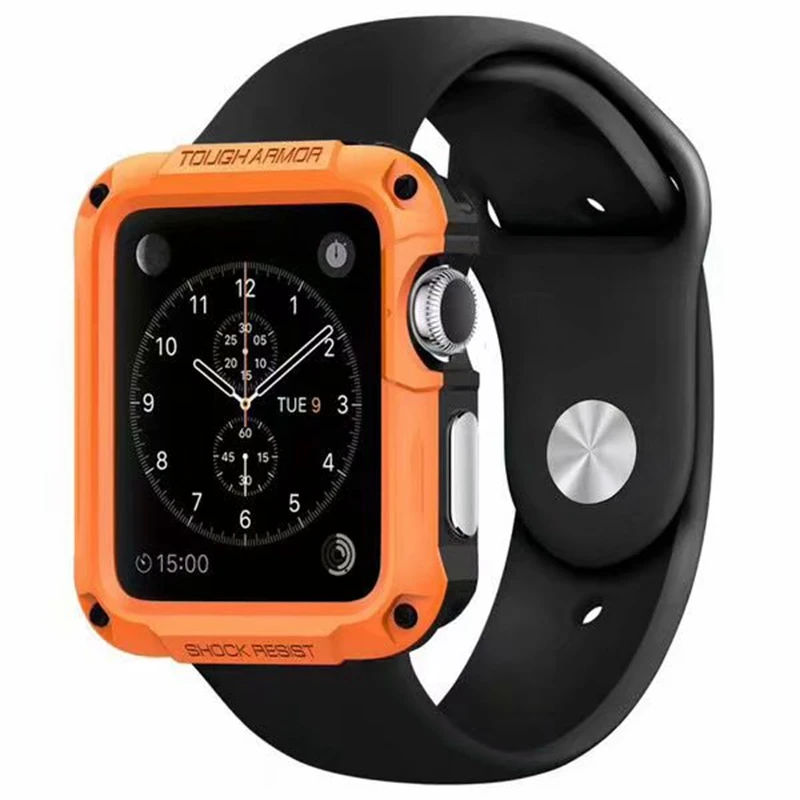 Горячая распродажа! Броня 2 в 1 по для Apple Watch случае 38 мм 42 чехол iWatch серии 3 |