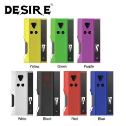 Оригинальные электронные сигареты Squonk Mod Desire с Squonk Mod 108 Вт Squonk мод с 0,96 Экран Дисплей Поддержка 21700/18650 ячеек