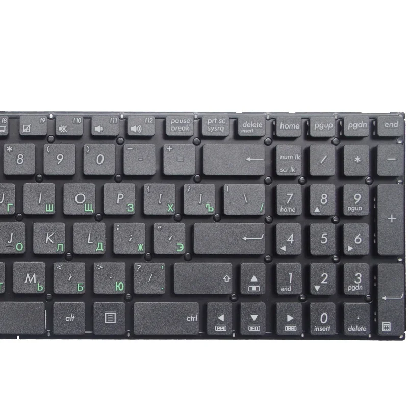 GZEELE Новая русская клавиатура для ноутбука Asus F552 F552C F552CL F552E F552EA F552EP F552LA F552LAV F552LD R510V ру черный