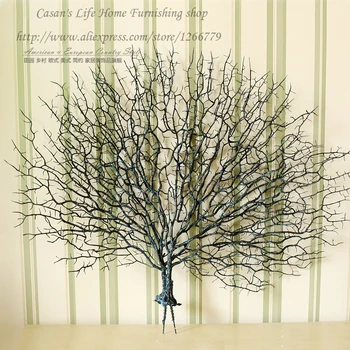 

High quality large size Pastoral style Creative simulation coral branches,Simulation Coral tree branches of the peacock model