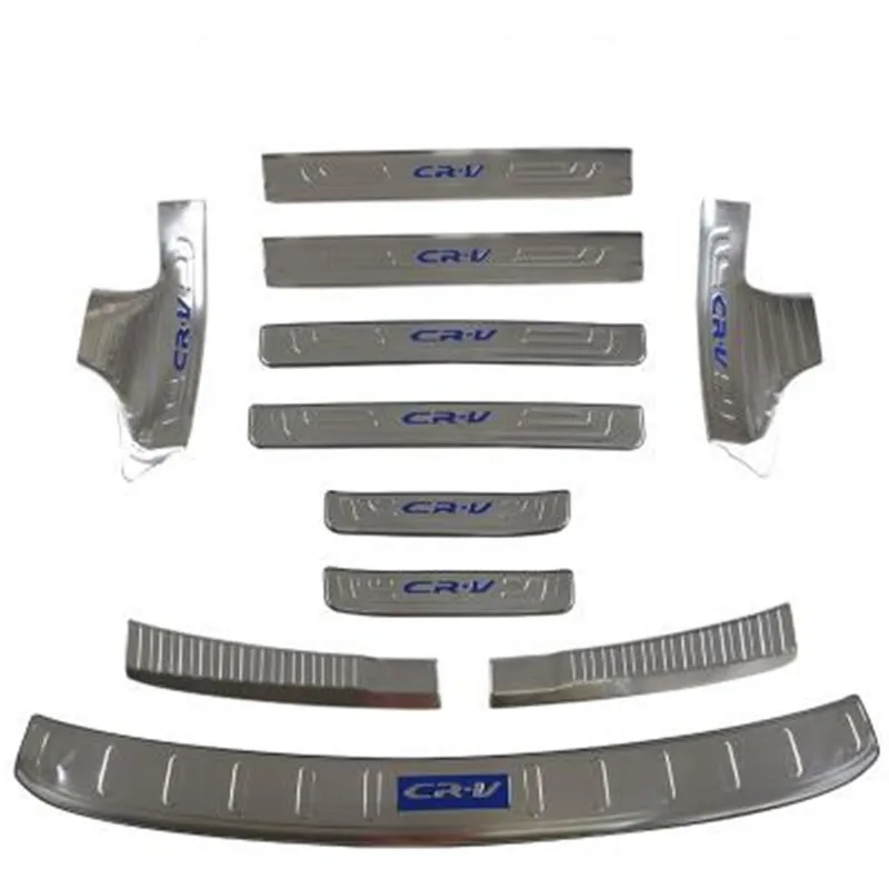 

Car-covers stainless steel Rear Bumper Protector Sill Scuff Plate/Door Sill Door Sill For Honda CRV C-RV 2015 2016 car-styling