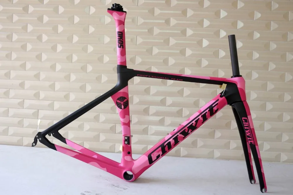 SERAPH new camouflage paint Carbon Bicycle Frame 2016 Newest Racing