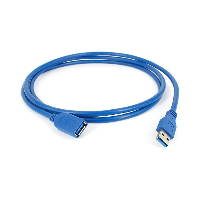 USB 3.0 Type A Male to Female Extension Extender Cable Cord Adapter Blue UP 1.5m | Электроника