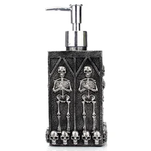 Крипт череп дозатор-гель для душа бутылка жидкого мыла дозатор насос дезинфицирующее средство для рук Бутылка для лосьона, для шампуня с дозатором