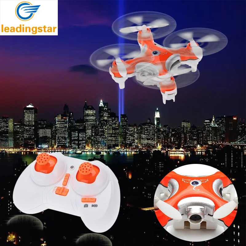 Mini font b Drone b font with Camera LED Light LeadingStar CX 10C 2 4G 6