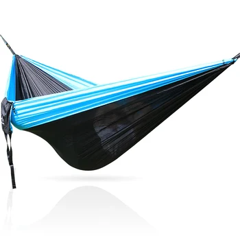 

portable hammock double camping parachute cloth hammock, no accessories, you can own with some of your favorite accessories buy