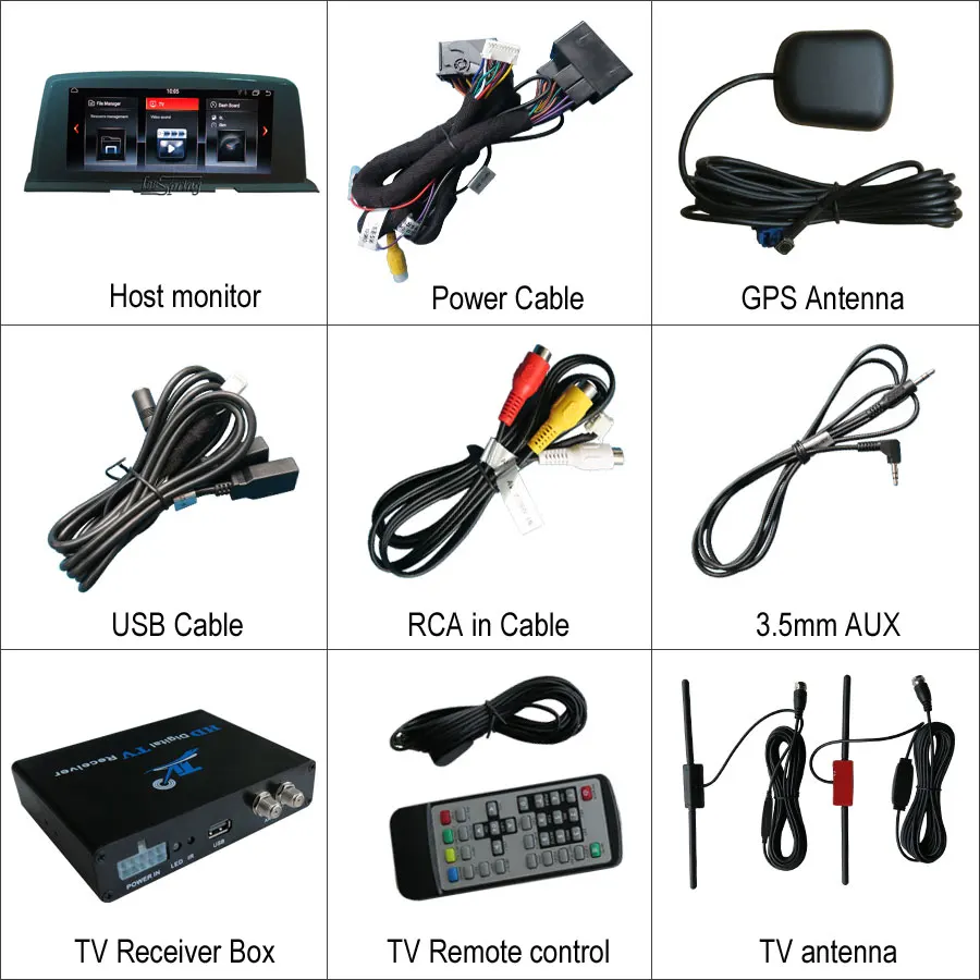 Flash Deal 10.25 inch Android 8.1 Car Multimedia Player for BMW 6 Series E63 E64  640i 650i 2010-2017 GPS Navigation with Digital TV 1