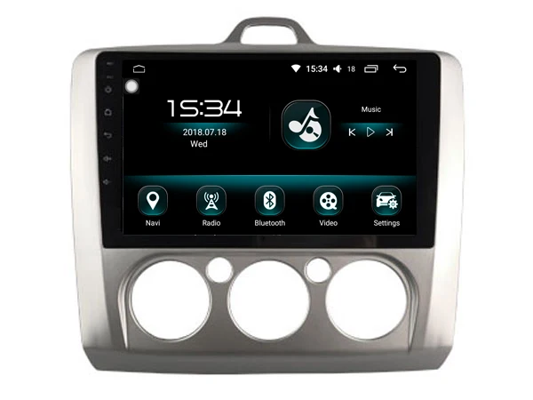 

For Ford focus 2005-1011 MT radio Android 8.0 car gps multimedia 64GB rom+IPS screen+CARPLAY+TDA7851 Amplifer+Car Launcher