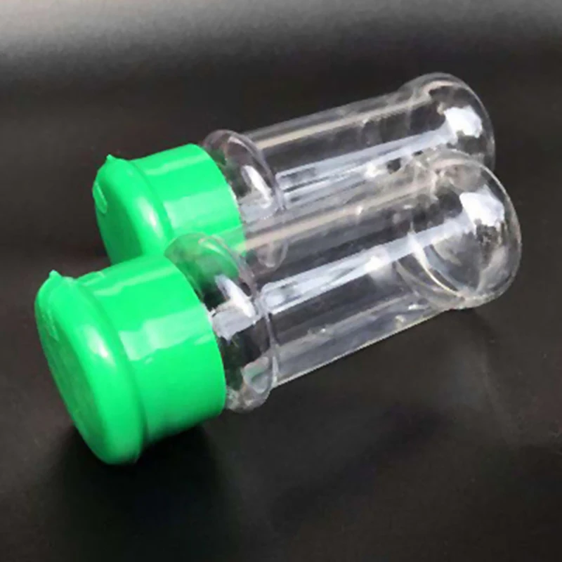 

2Pcs/Set Plastic Salt Pepper Vinegar Oil Cruet Shaker Jar Clear Bottle Pot Kitchen Accessories Wholesale
