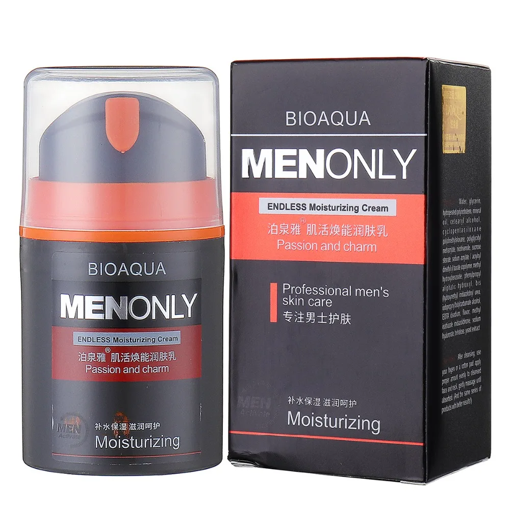 

50g Anti Aging Wrinkle Moisturizing Whitening Cream Face Skin Care Hydrating Oil-control Shrink Pores Day Cream For Men Only