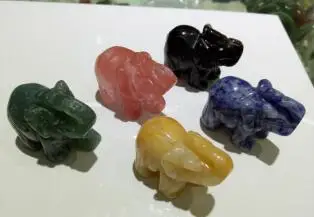 

The hand piece twelve zodiac elephant sculpture like colorful ornaments crafts