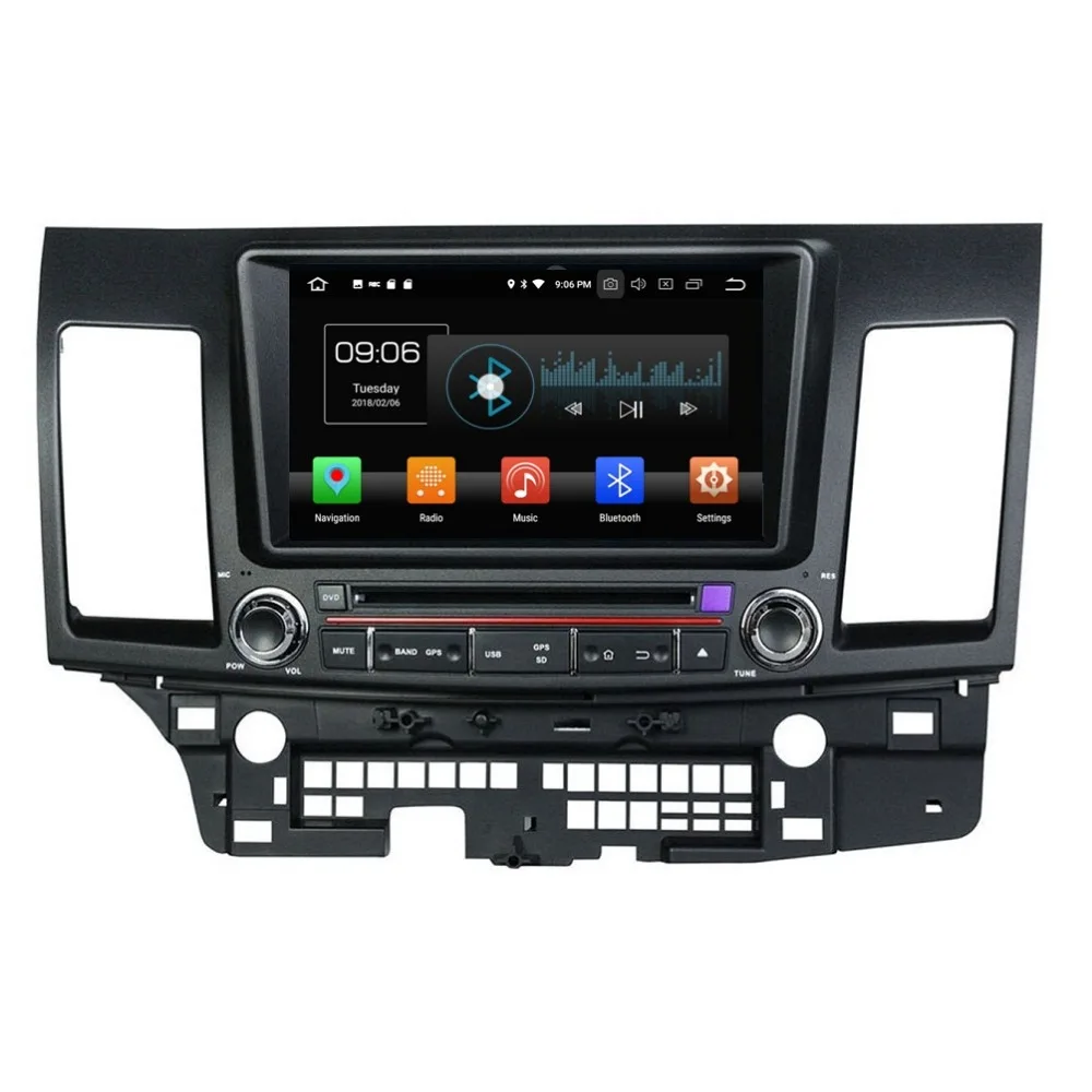 Best 4GB RAM Android 8.0 Octa Core 8" Car Radio DVD GPS for Mitsubishi Lancer 2006-2012 Audio Stereo Bluetooth 4G WIFI USB 32GB ROM 2 Best 4GB RAM Android 8.0 Octa Core 8" Car Radio DVD GPS for Mitsubishi Lancer 2006-2012 Audio Stereo Bluetooth 4G WIFI USB 32GB ROM 2