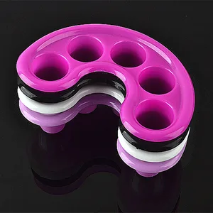 Convinent Маникюр Чаша замочить кончик пальца наращивание ногтей Лечение Remover инструмент DIY Новый Лидер продаж цвет случайный P20 - изображение