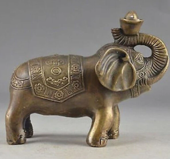 

good luck Elephant bronze statue